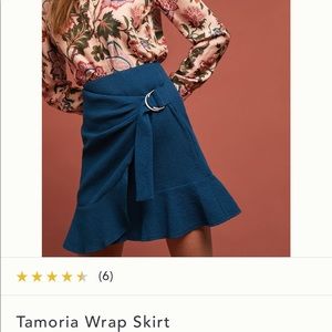 NWT Anthro Wrap Skirt